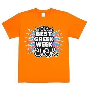 Best Greek Week Ever Ohio University Orange T-Shirt
